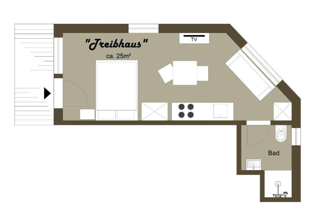 Апартаменты Treibhaus Бюзум Экстерьер фото